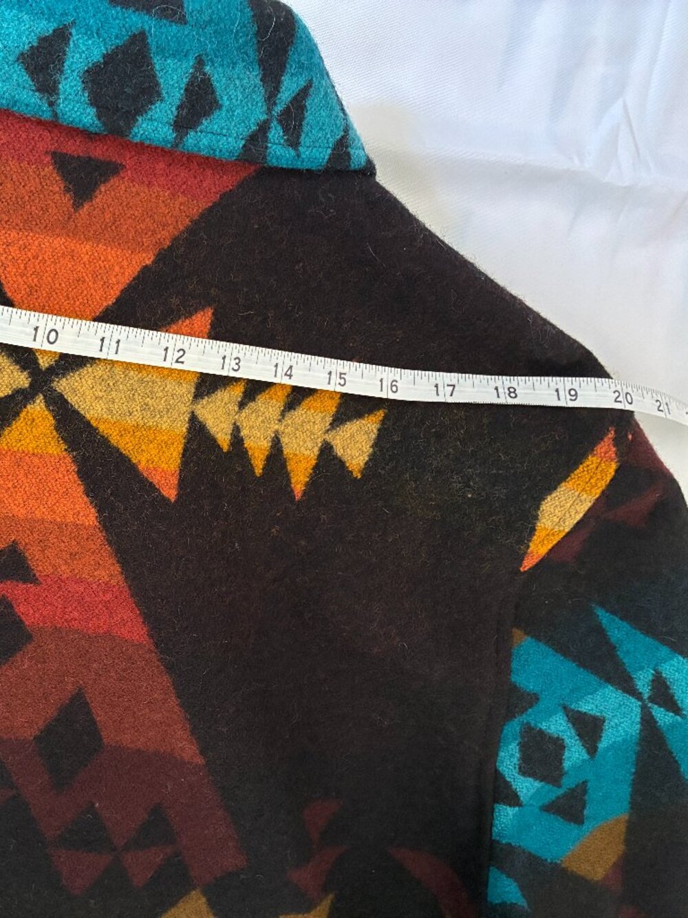 Men's Pendleton Silverton Wool Diamond Peak Coat - XL - Picture 12 of 14